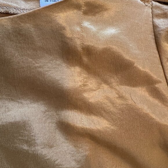 SEE BY CHLOÉ Gold Metallic Top - Picture 6 of 6